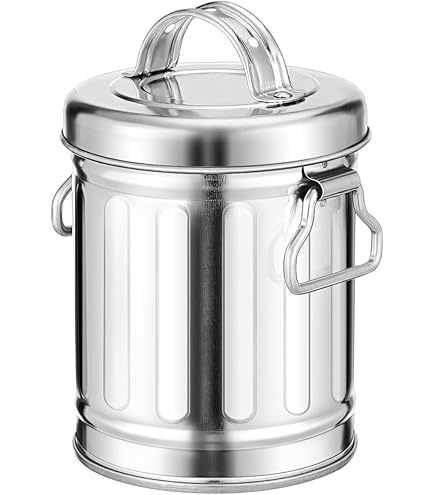 Amazon.co.jp: エコー金属(Eko Kinzoku) ふた付 バケツ型灰皿 0836-069